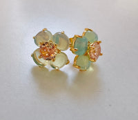 Four Petal Flower Studs