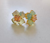 Four Petal Flower Studs