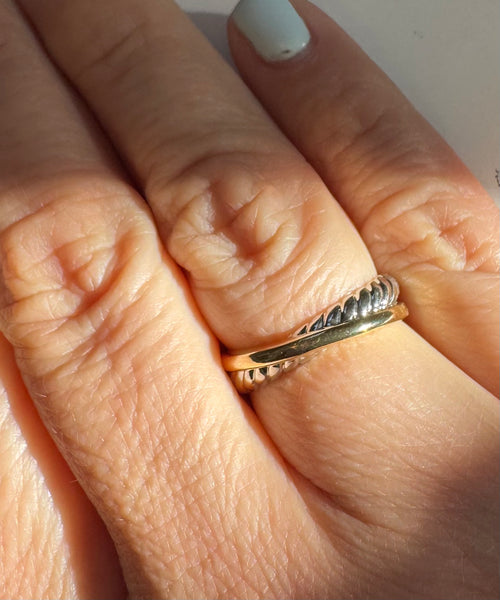 Mixed Metal Ring