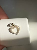 10KT Gold 1/10CTW Mini Diamond Heart