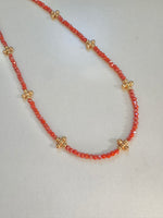 Beaded Cross Necklace