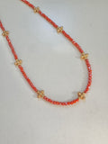 Beaded Cross Necklace