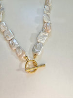 Flat Pearl Necklace