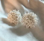 Beaded Button Studs 1008