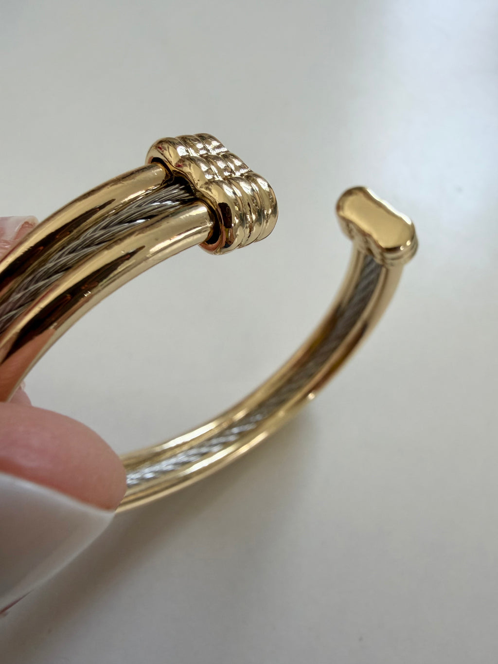 2 Tone DY Style Cuff
