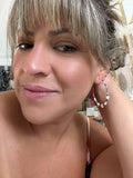 Baby You're a Star Beaded Hoops