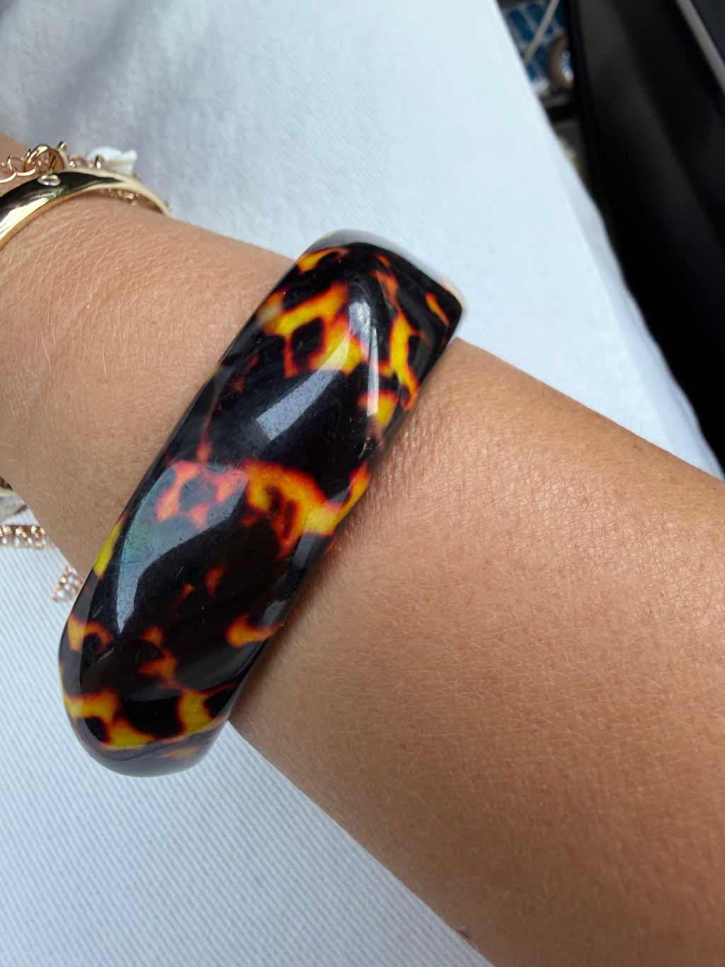 Thick Tortoise Bangle