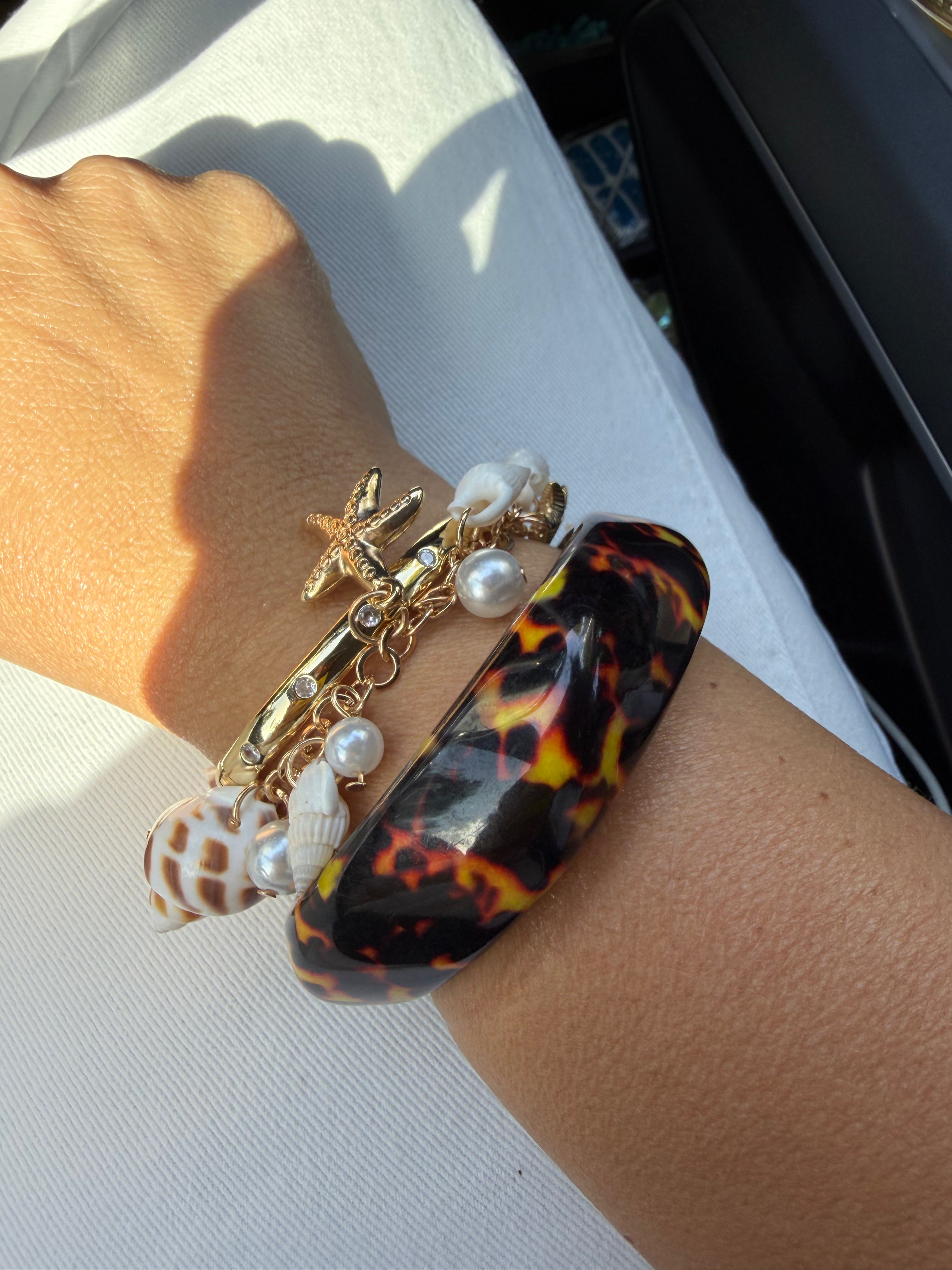 Thick Tortoise Bangle