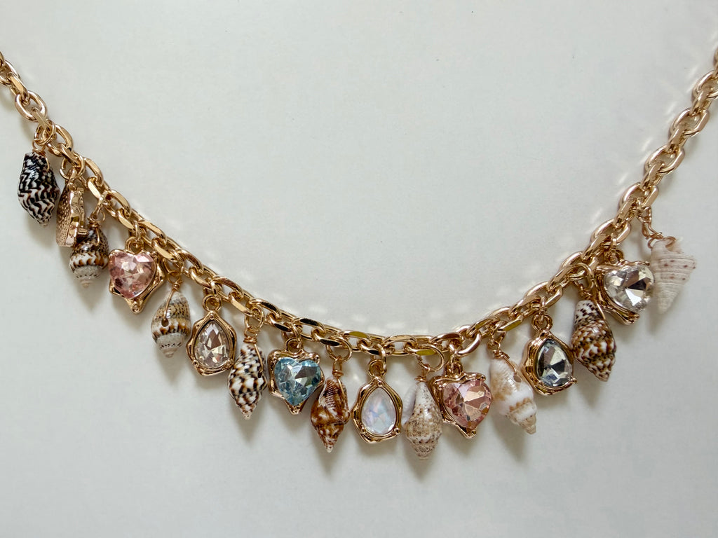 Mini Seashells Statement Necklace
