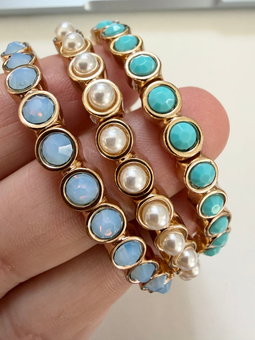 Stretch Mini Stone Bracelet