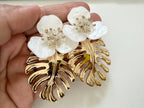 Monsterra Statement Earrings