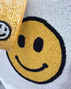 Happy Face Beaded Bag