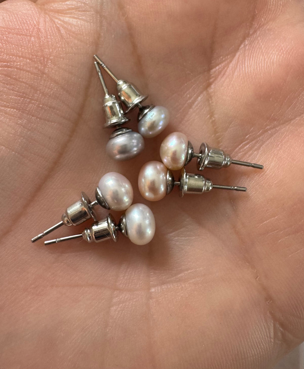 Mini Freshwater Pearl Studs