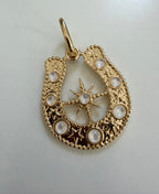 Large Pearl Necklace Charms