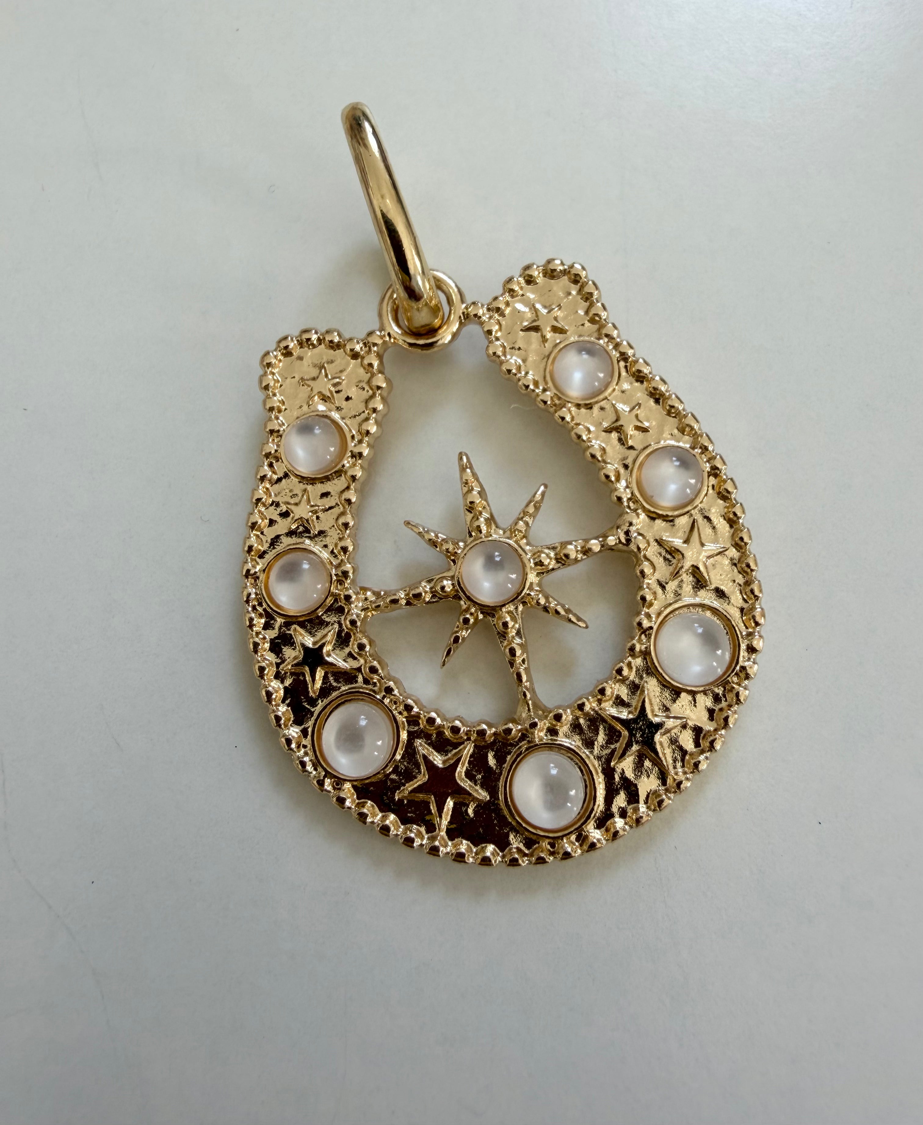 Large Pearl Necklace Charms