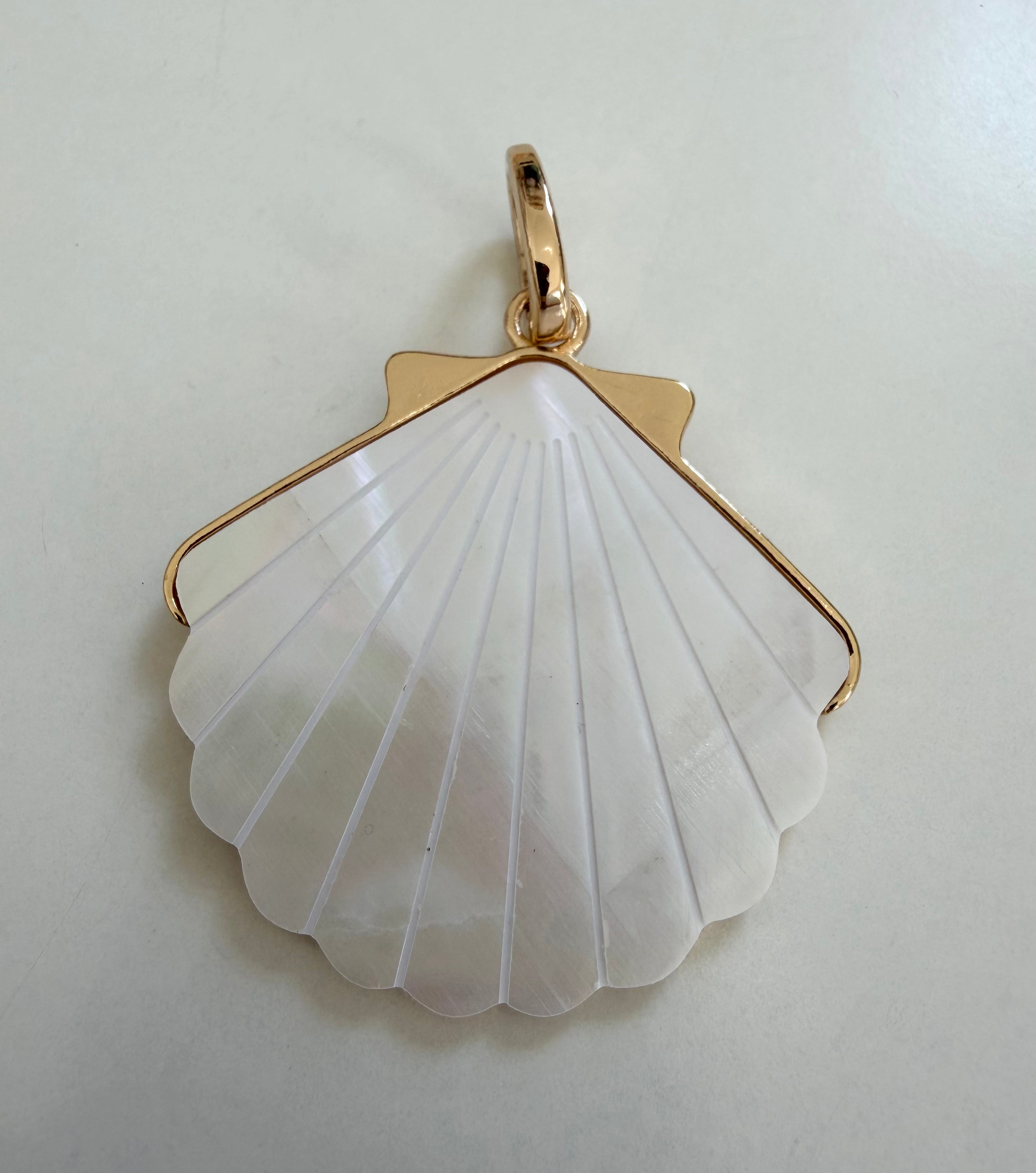 Large Pearl Necklace Charms