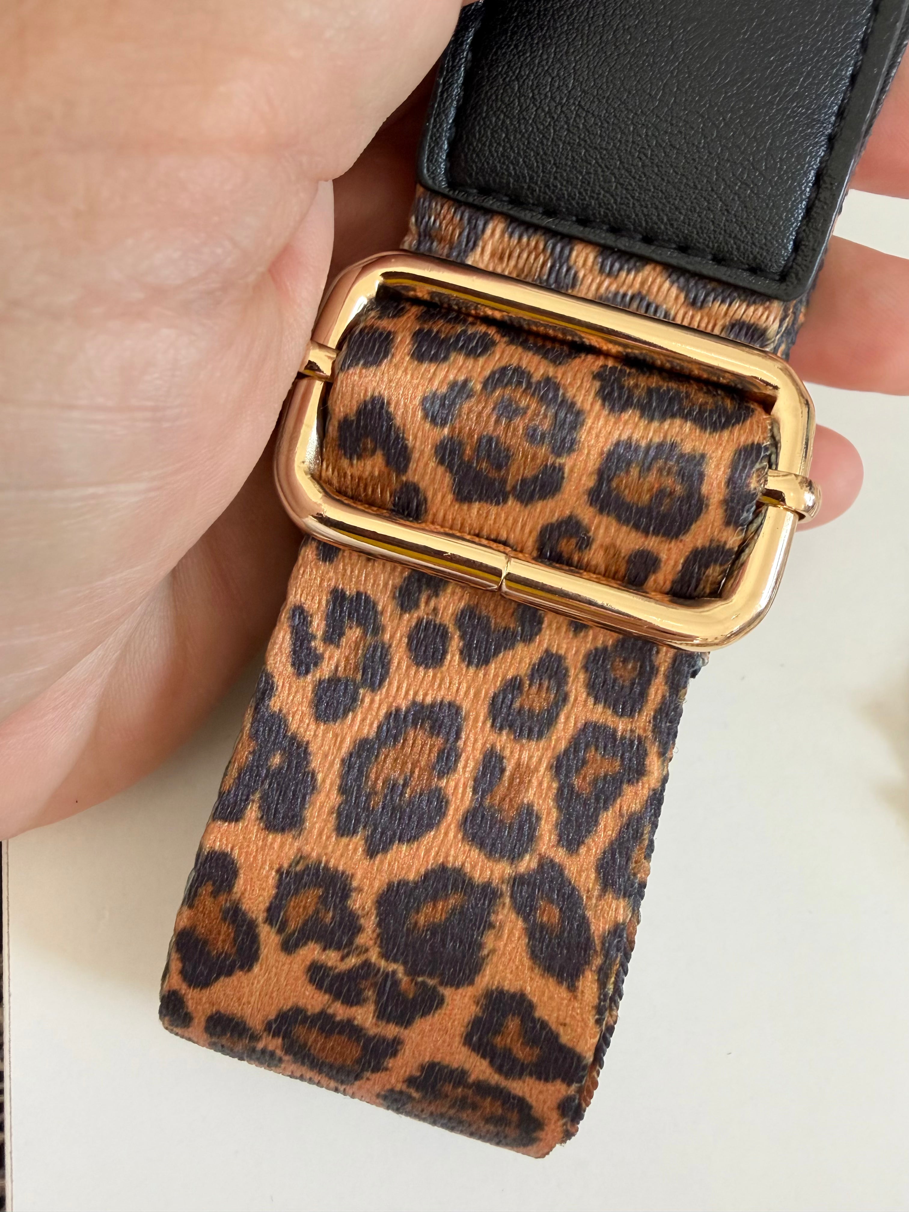 Leopard Purse Strap