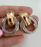 Mixed Metal Round Stunners