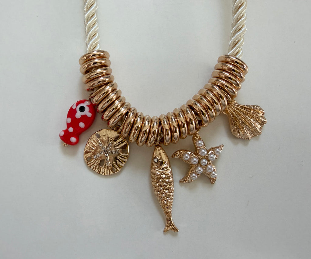 Rope Charm Necklace