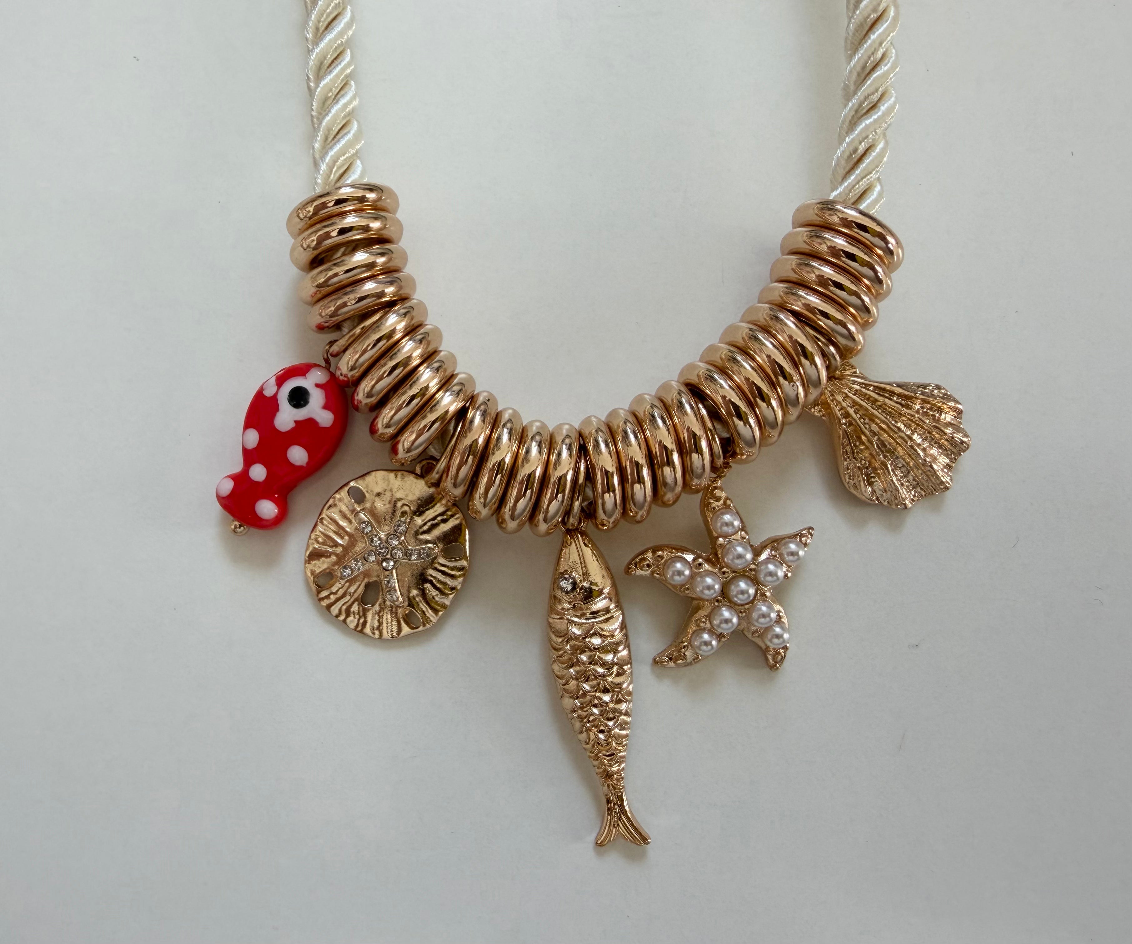 Rope Charm Necklace