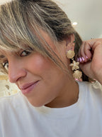Gold Sealife Earrings