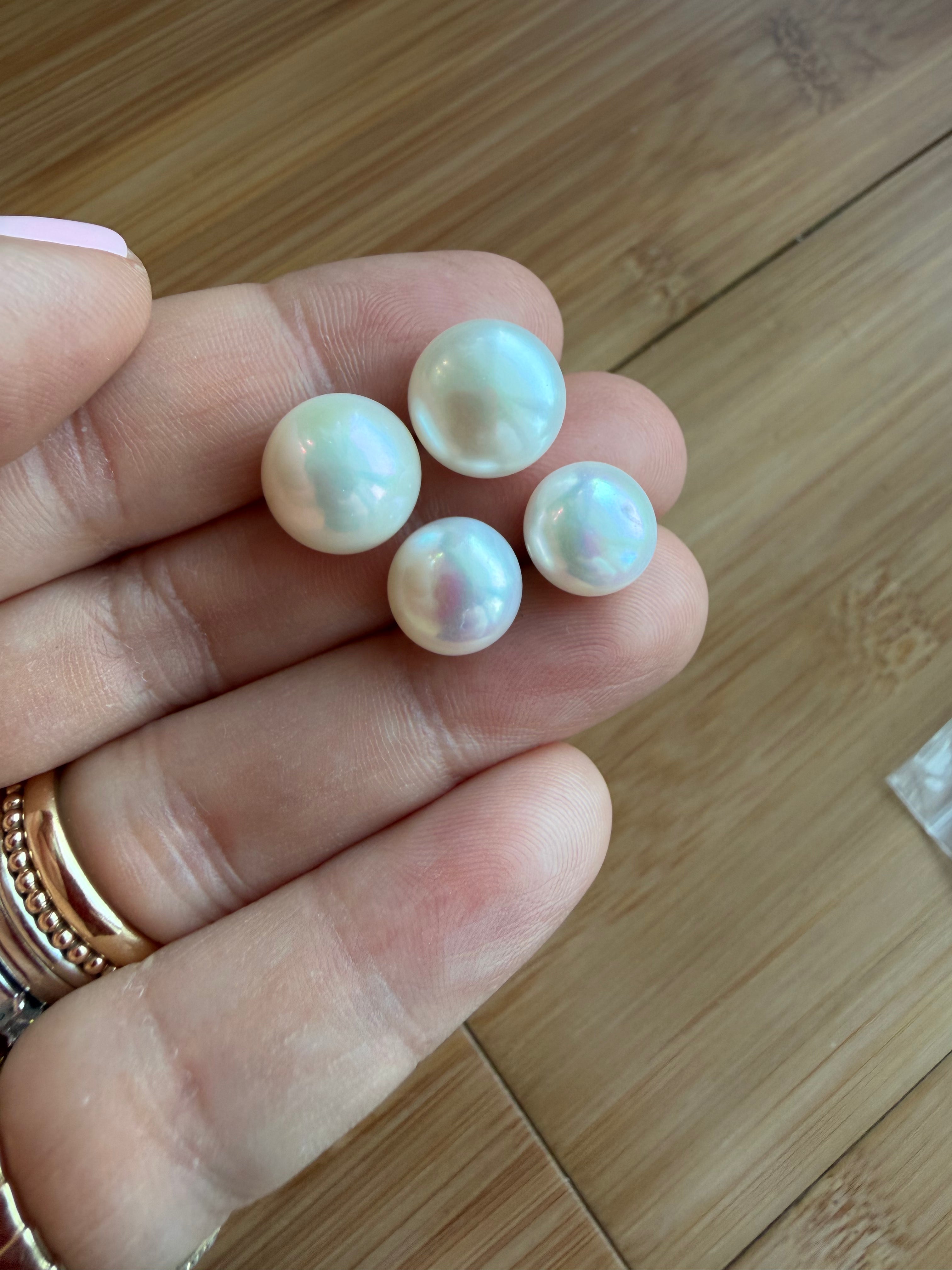 12MM Pearl Studs 0309