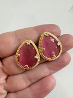 Natural Stone Teardrops