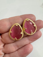 Natural Stone Teardrops