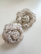 XL Fabric Flower Stud 1023