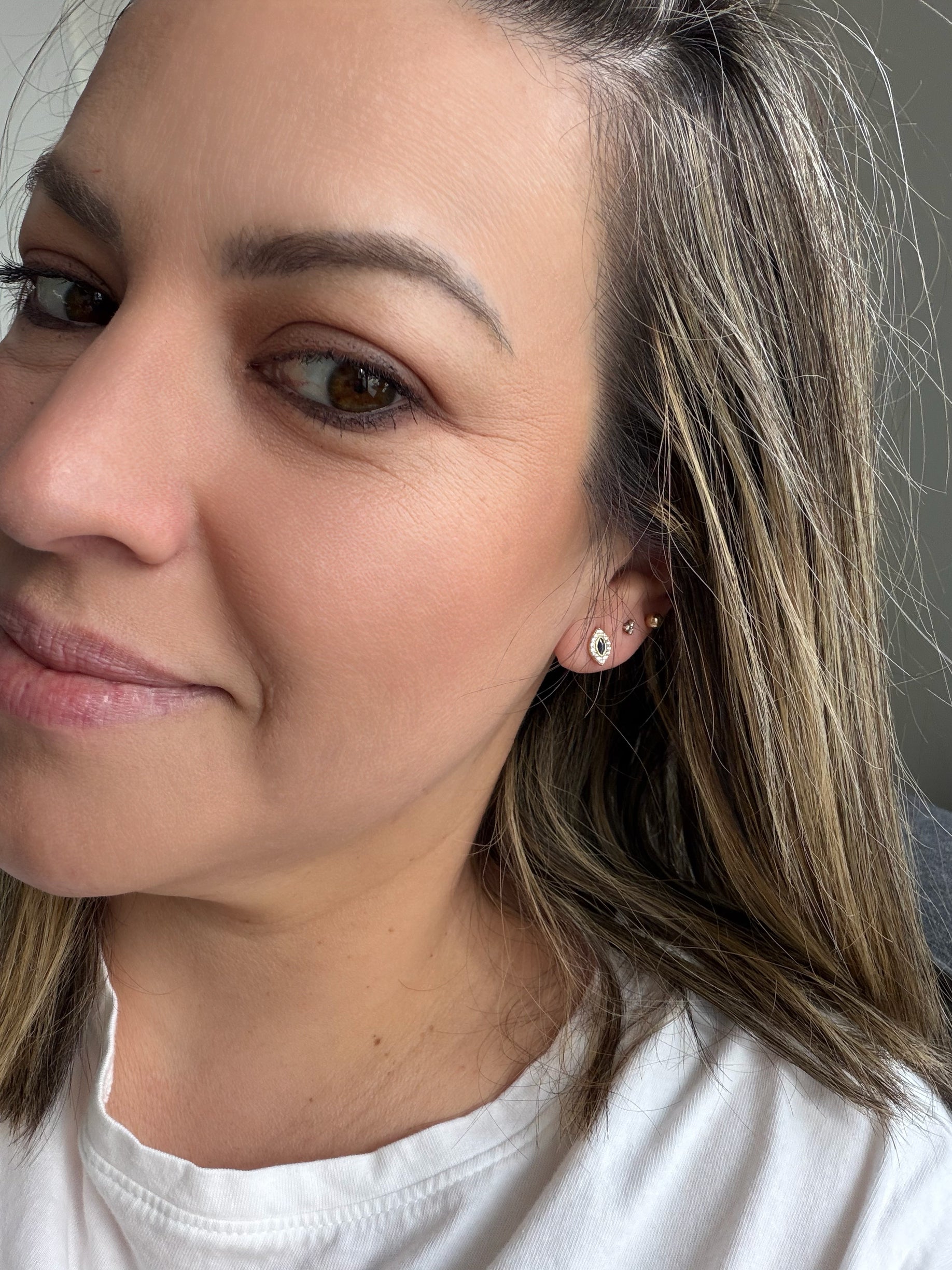 Mini Evil Eye Studs 0309