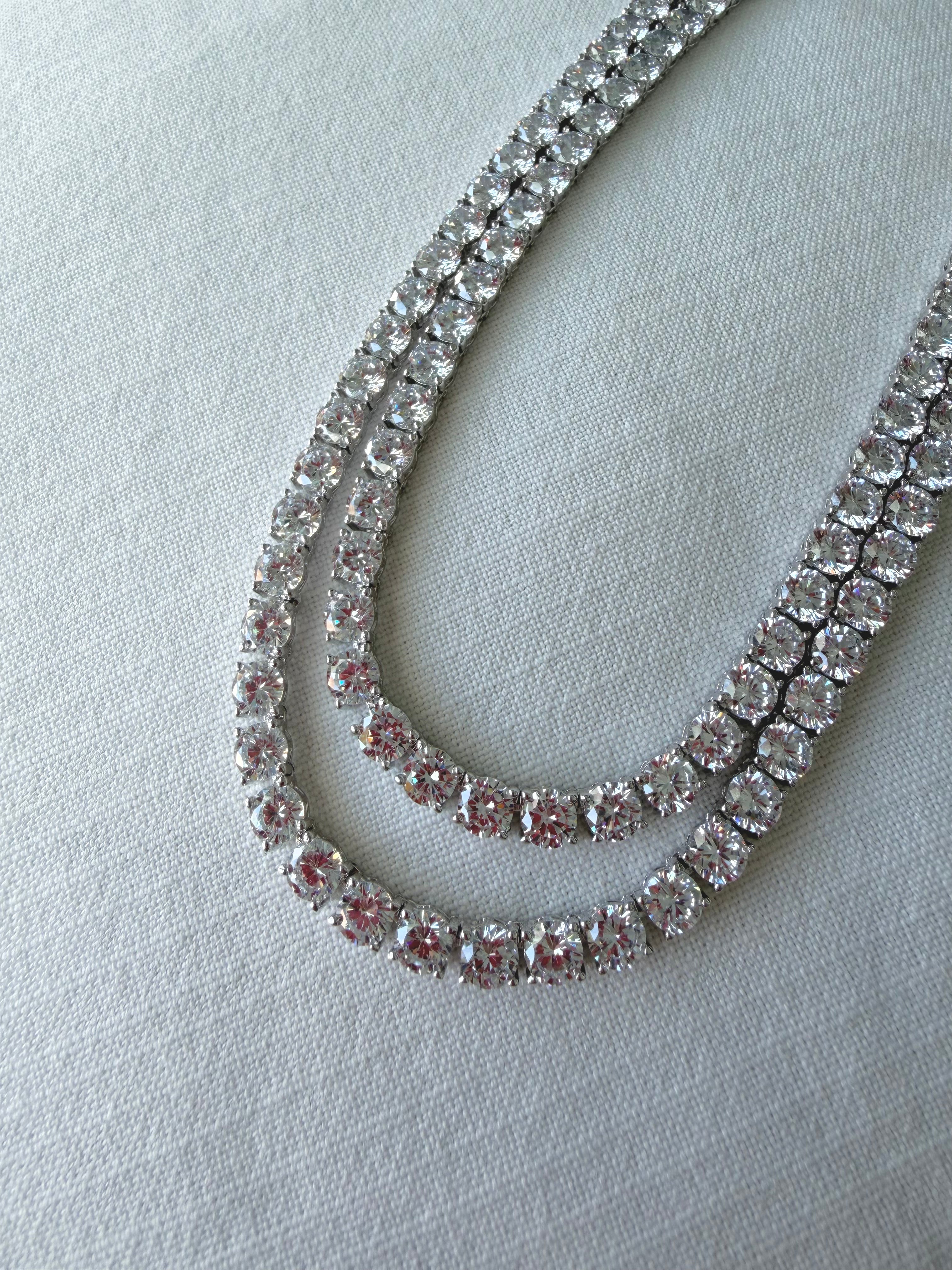 Rich Bitch Tennis Necklace 0309