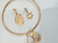 Gold Filled Charm Bracelet