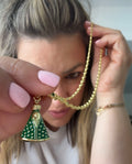 Green Virgencia Necklace 0309
