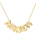 Bubble Letter Necklace