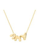 Bubble Letter Necklace