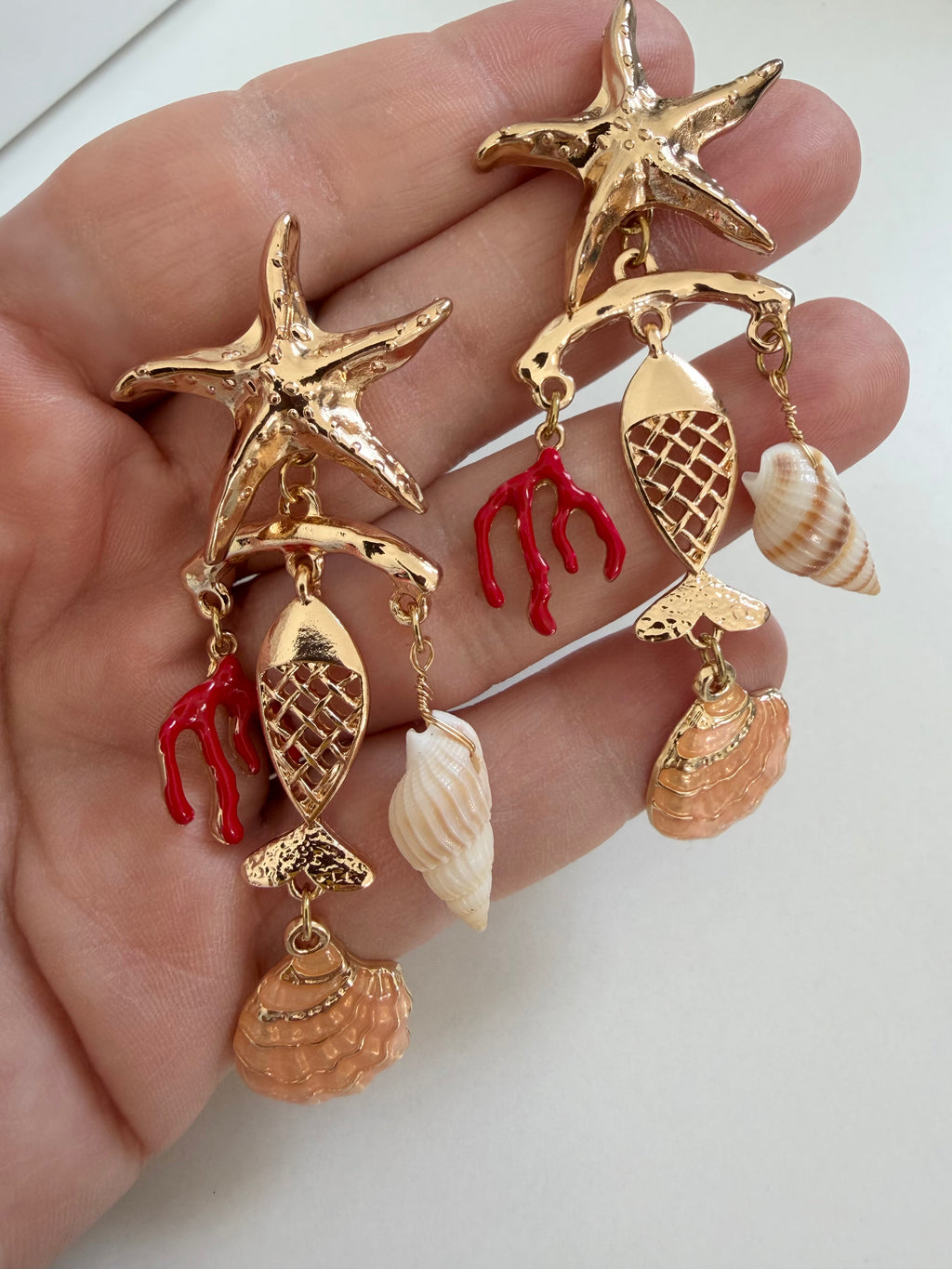 Ocean Love Statement Earrings