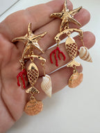Ocean Love Statement Earrings