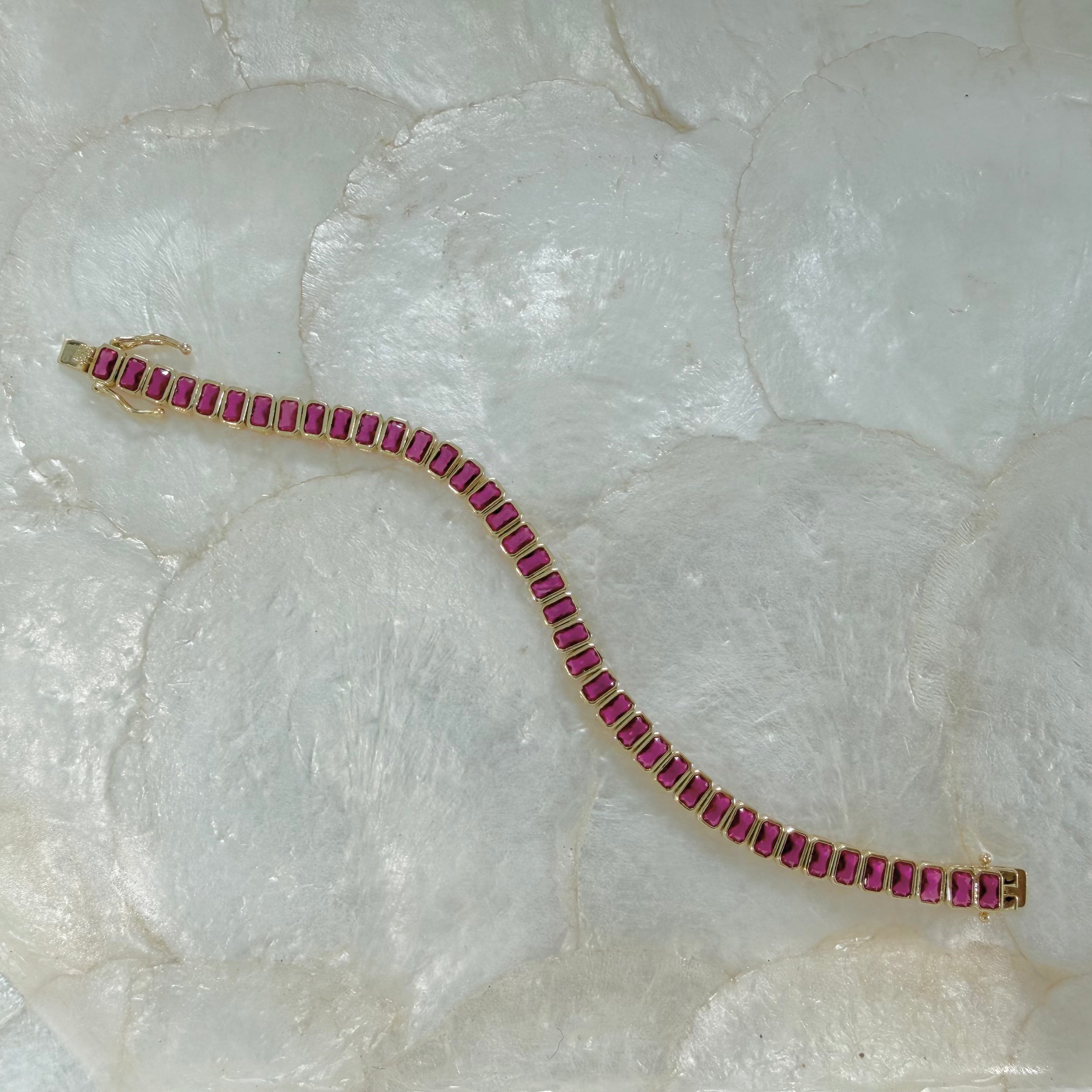 Baguette Tennis Bracelet