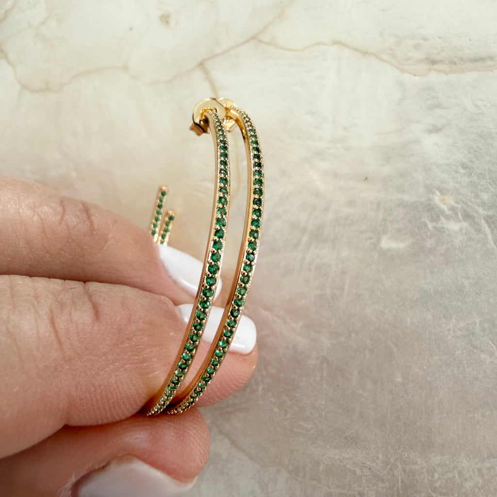 Gold Filled Thin Hoops