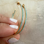 Gold Filled Thin Hoops