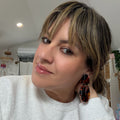 Tortoise Statement Earrings