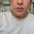 Gold Filled Baguette Tennis Necklace