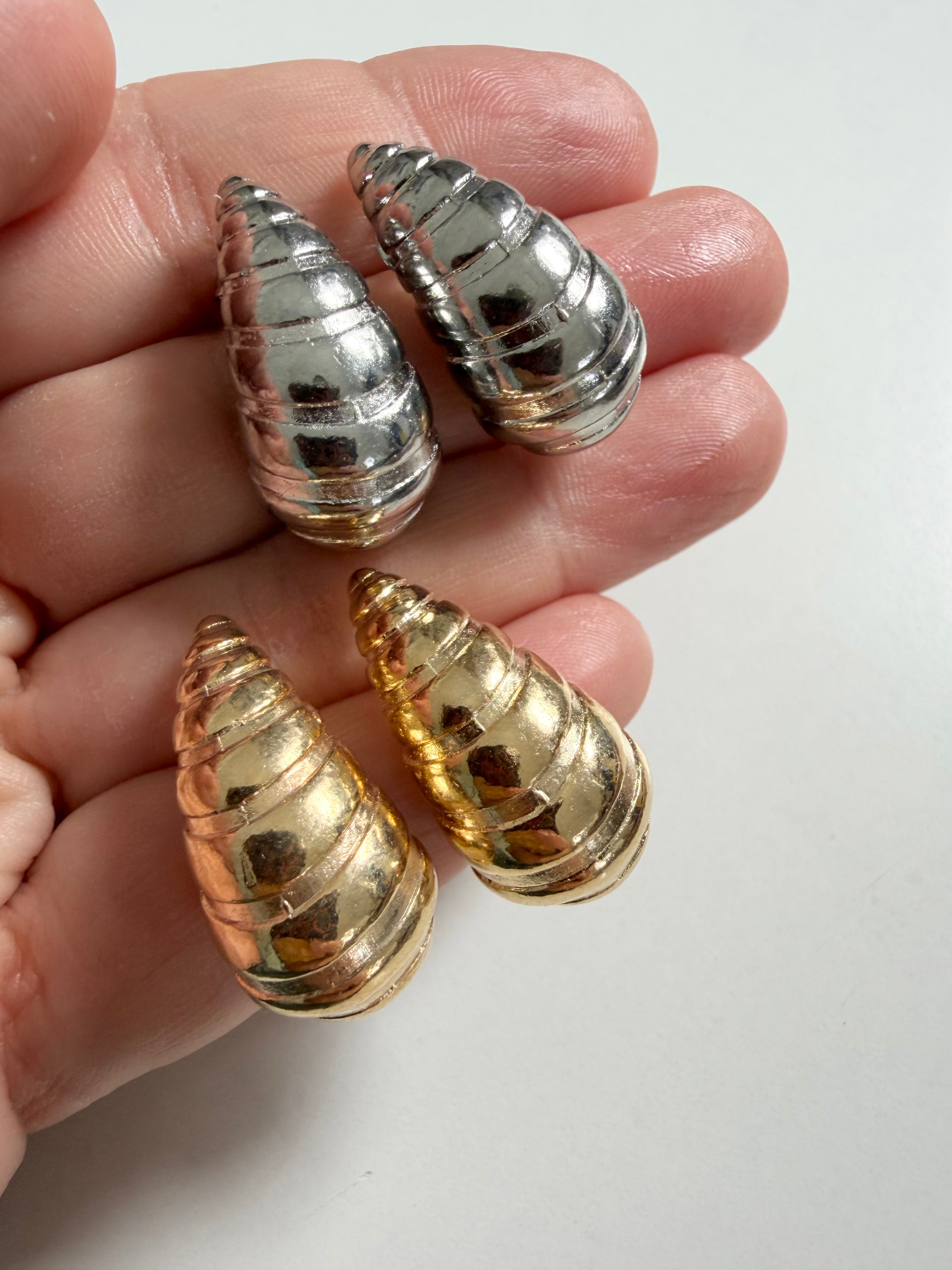 Gold Filled Elaborate Teardrops