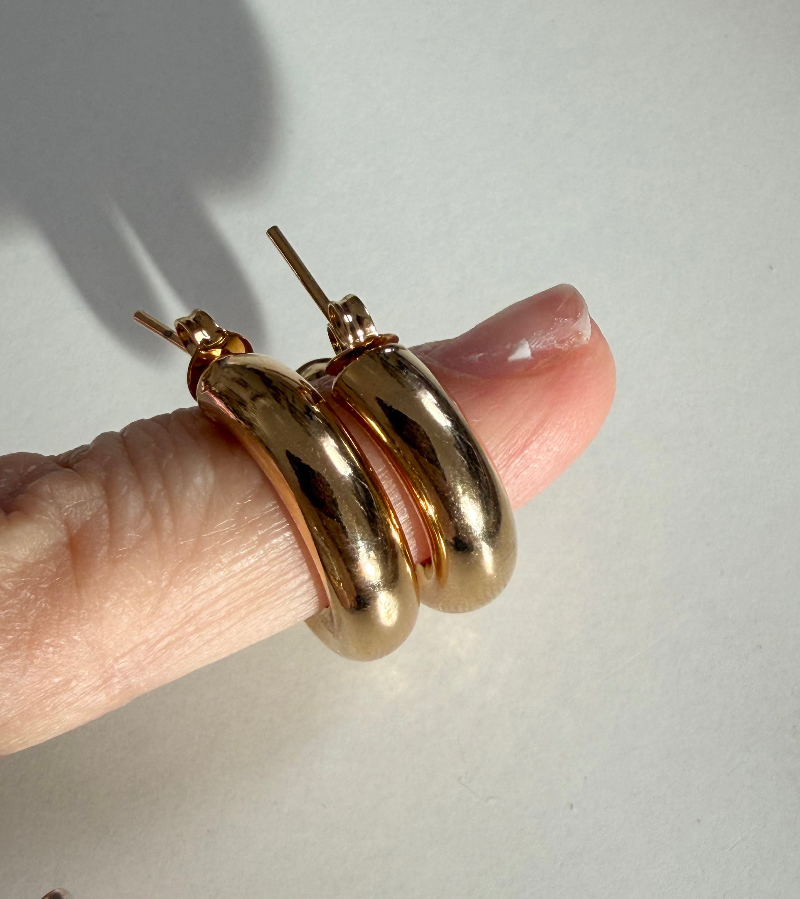 Gold Filled Mini Hoops