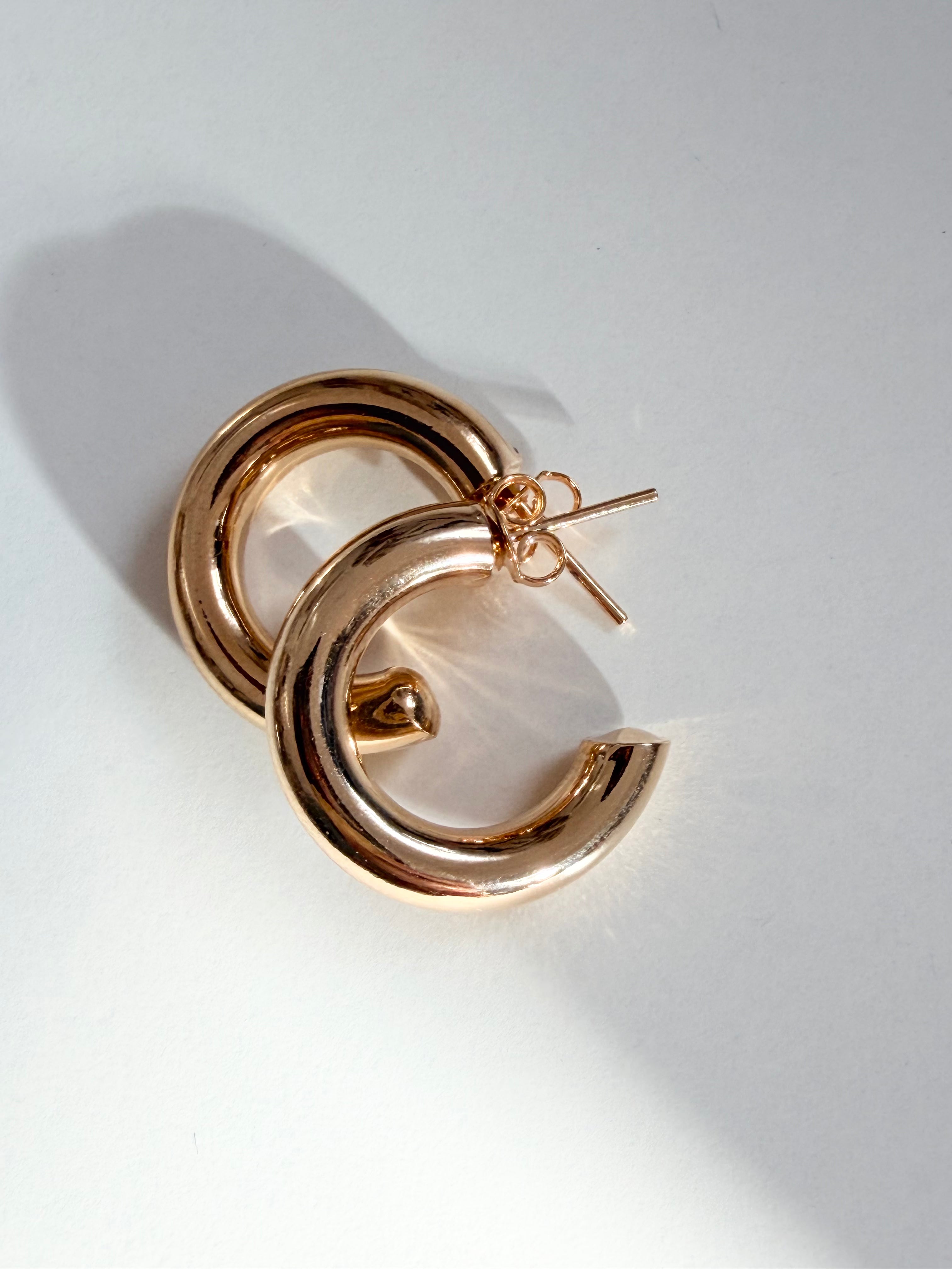 Gold Filled Mini Hoops