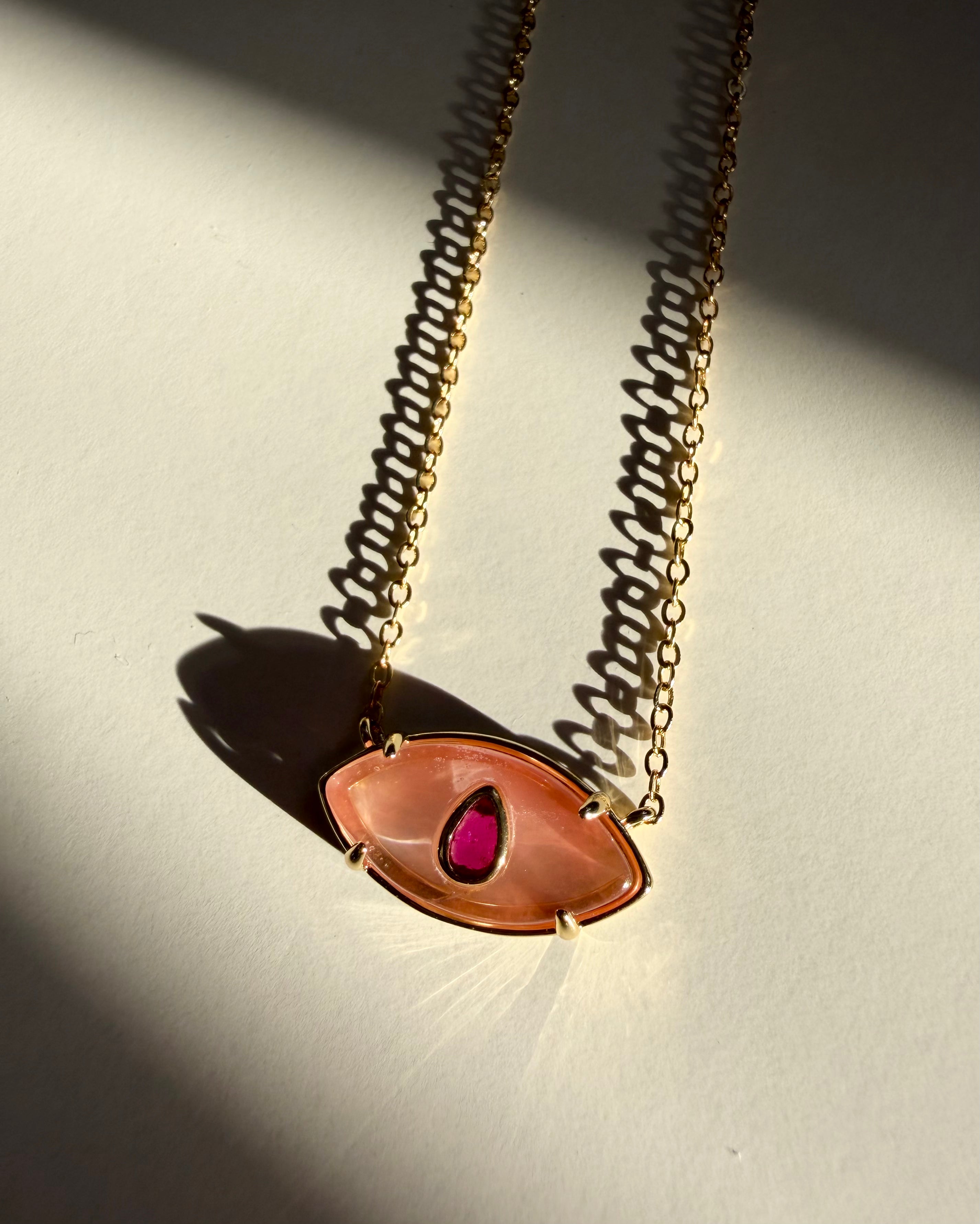 Natural Stone Evil Eye