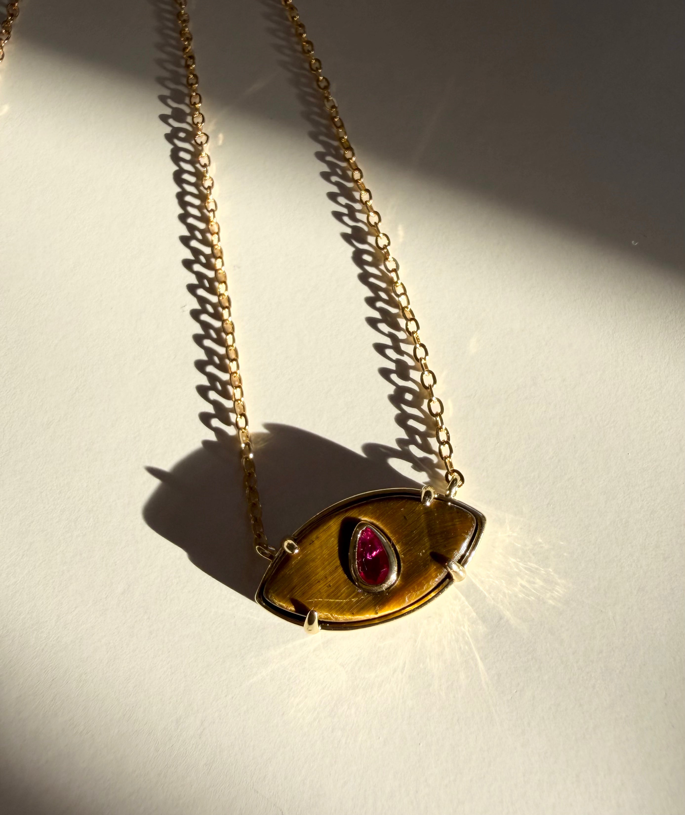 Natural Stone Evil Eye