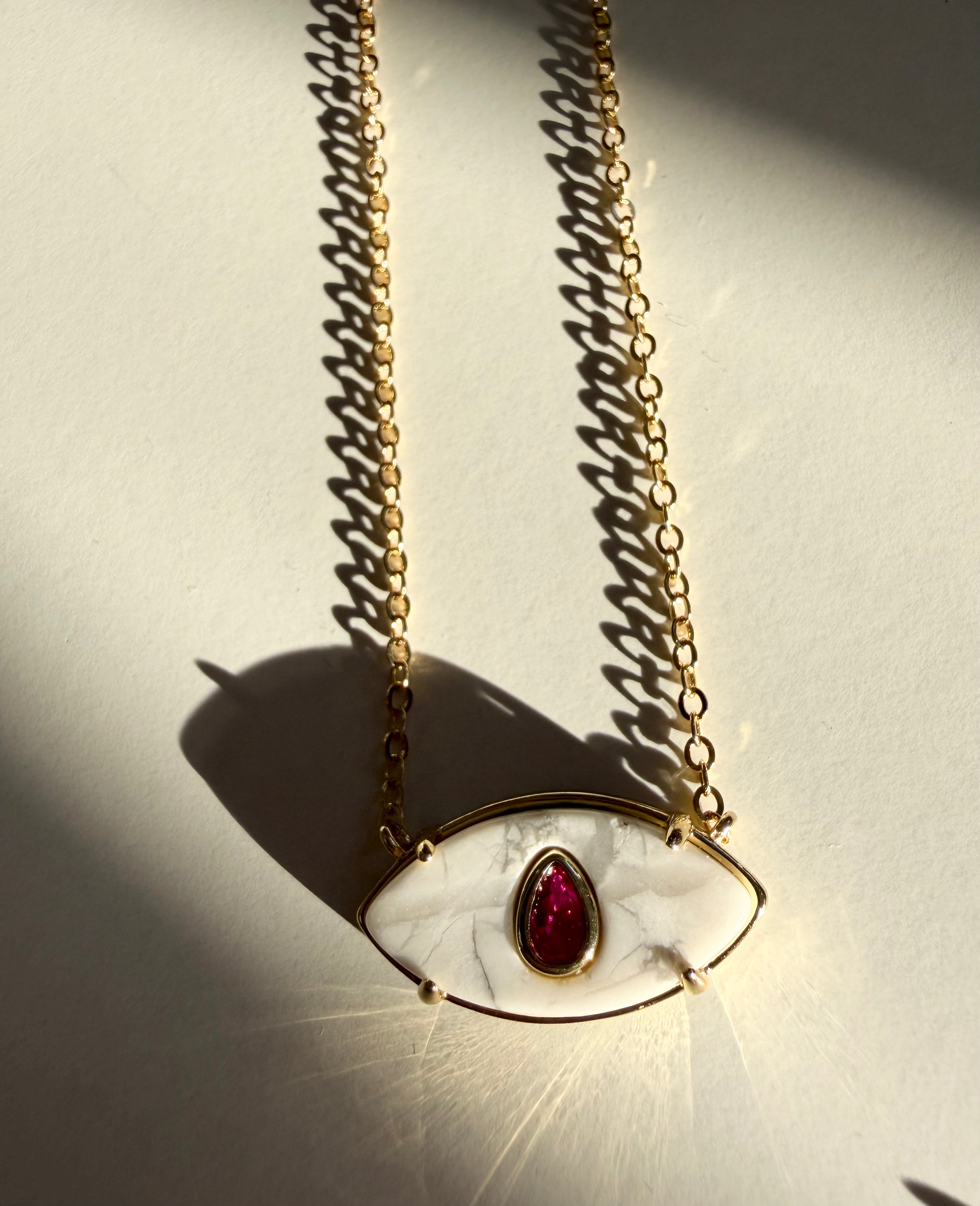 Natural Stone Evil Eye