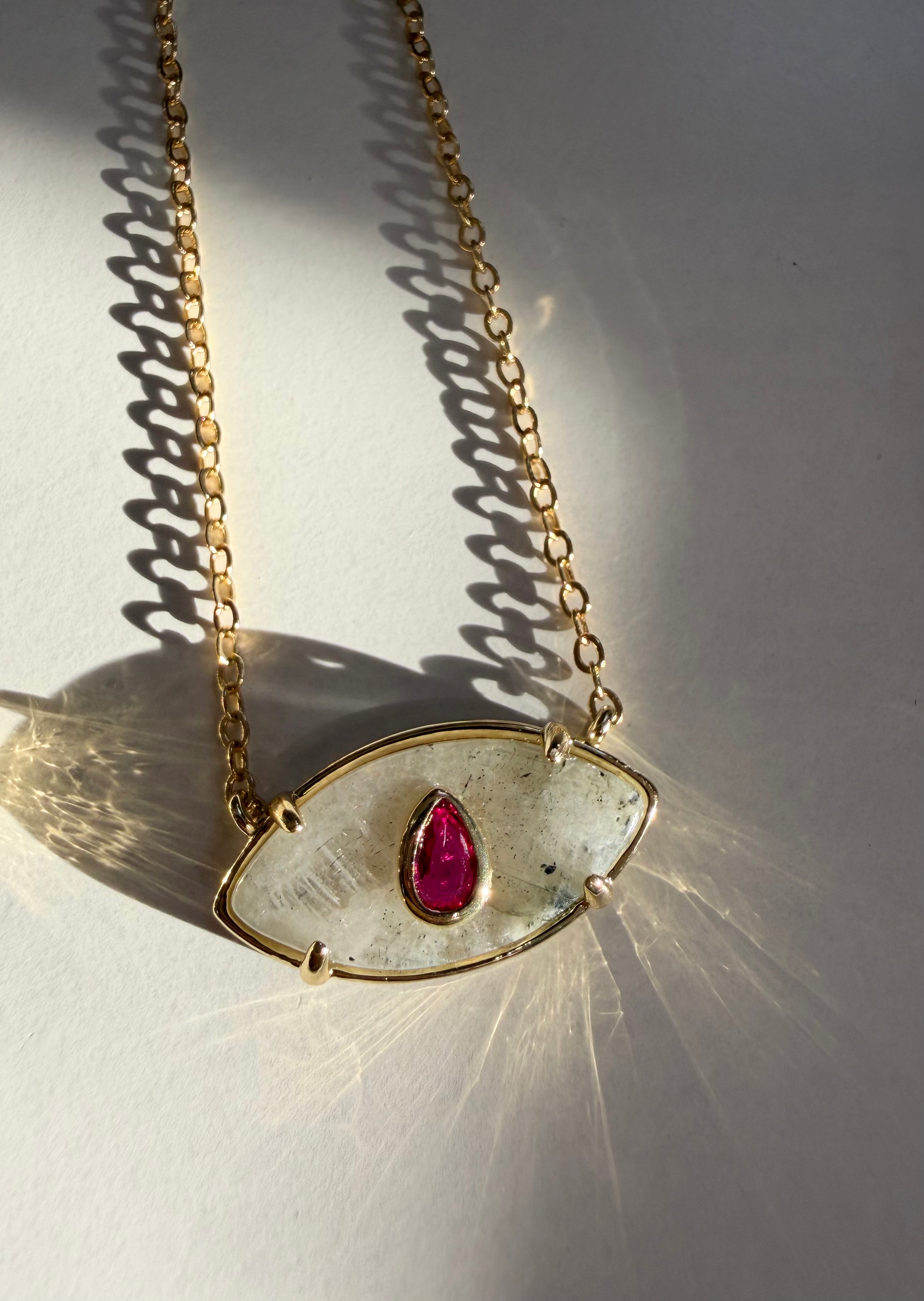 Natural Stone Evil Eye