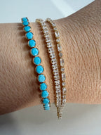 Classic Gold Tennis Bracelet